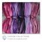 5oz BFL Hand Dyed Fiber - Soft Lustrous Wool Top Roving Pre-Drafted for Hand or Wheel Spinning, Felting, Blending, Weaving, and Crafts